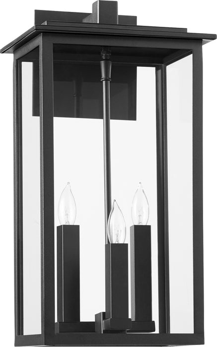 Quorum 7027-3-69 Three Light Wall Mount, Textured Black