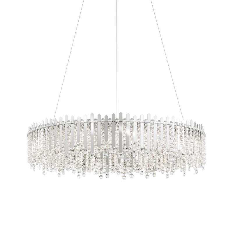 Schonbek MX8349N-401S 18 Light Pendant, Polished Stainless Steel