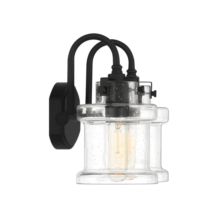 Quoizel DNY8602EK Two Light Bath Fixture, Earth Black