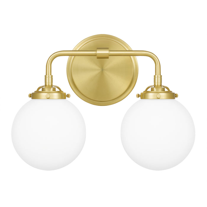 Quoizel LRY8615Y Two Light Bath, Satin Brass
