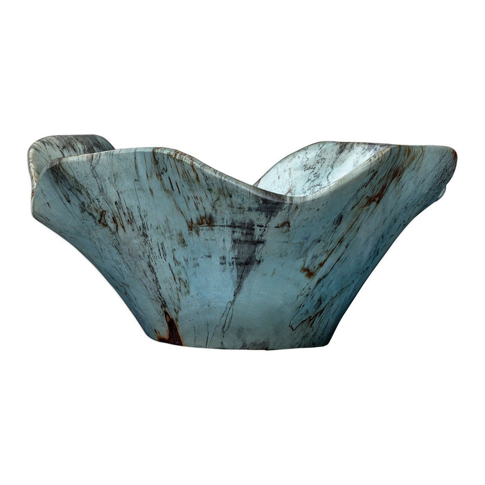 Uttermost 04178 Wall Art, Set/3, Caribbean Blue
