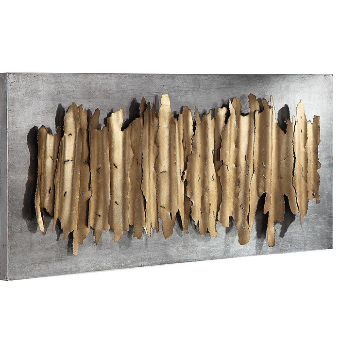 Uttermost 04195 Wall Decor, Antique Gold Leaf
