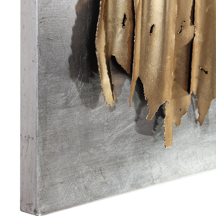 Uttermost 04195 Wall Decor, Antique Gold Leaf