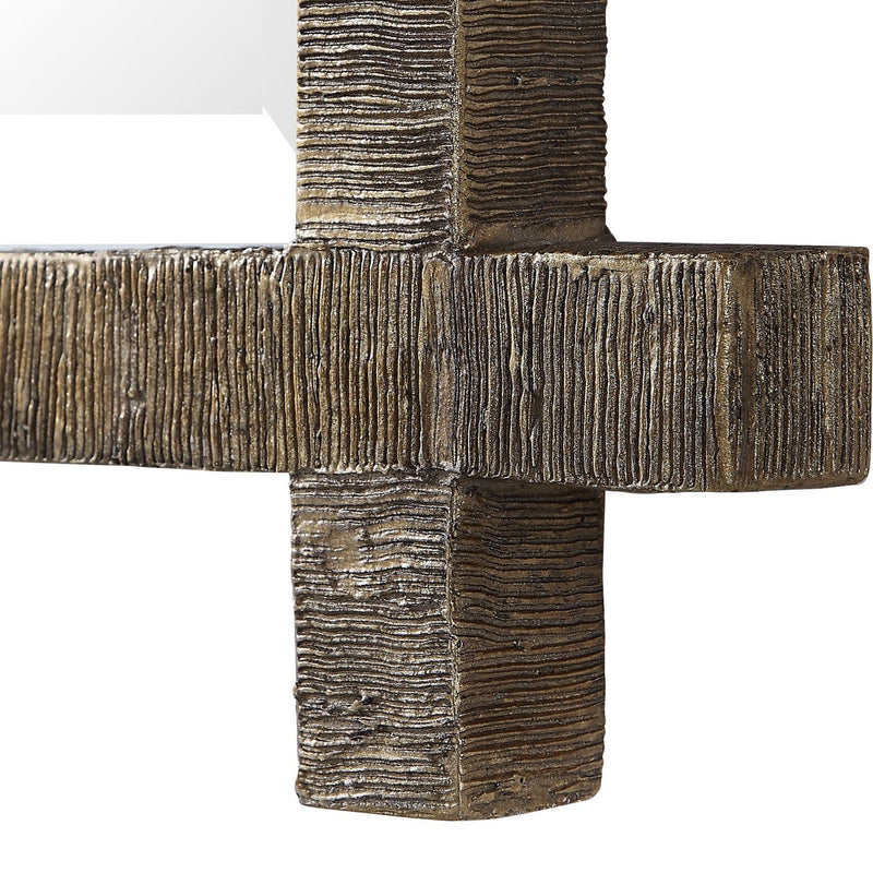 Uttermost 09548 Wall Mirror, Antique Gold