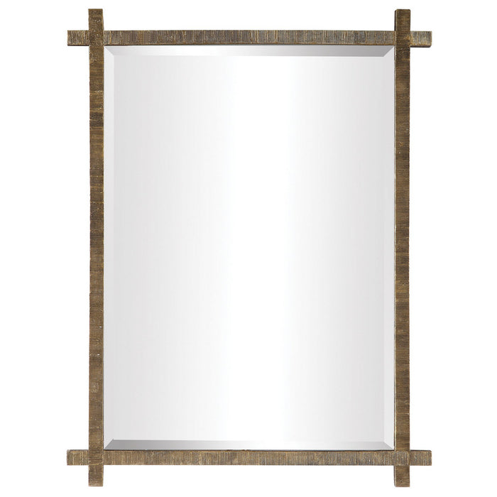Uttermost 09548 Wall Mirror, Antique Gold