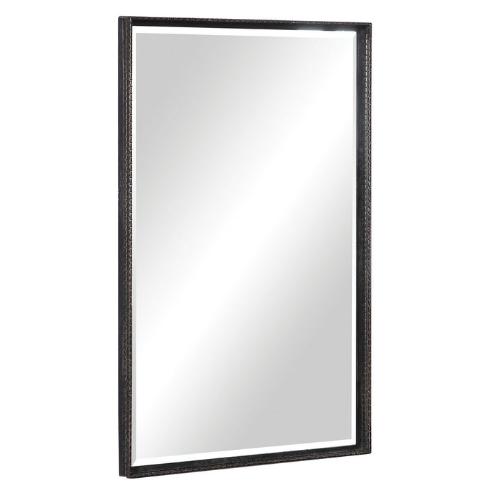 Uttermost 09556 Mirror, Distressed Rustic Bronze