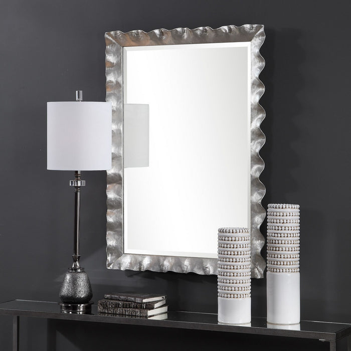 Uttermost 09571 Mirror, Silver Leaf