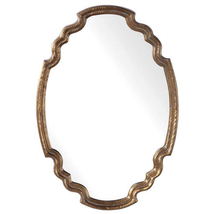 Uttermost 09584 Mirror, Gold Leaf