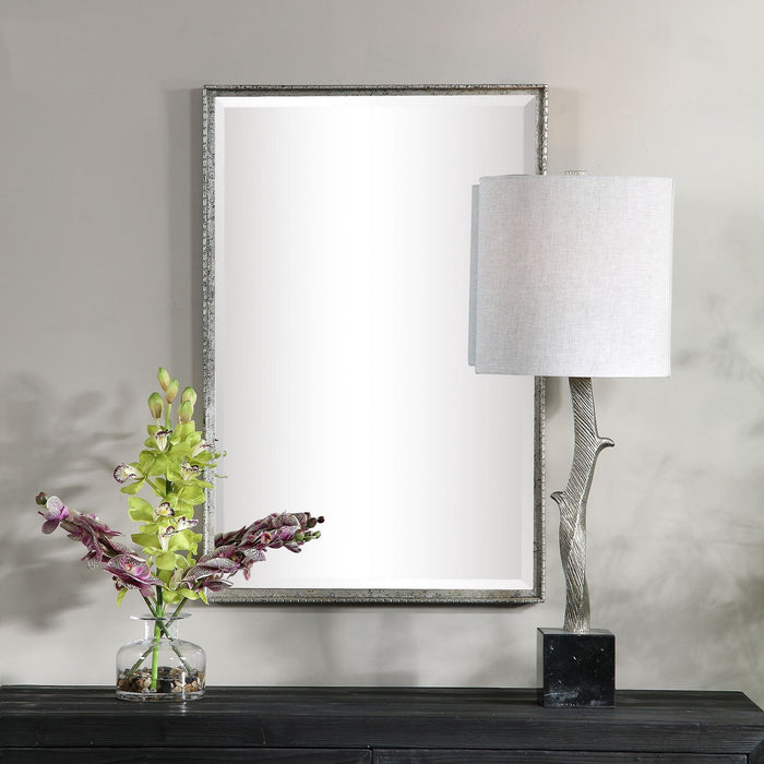 Uttermost 09590 Mirror, Aged Silver