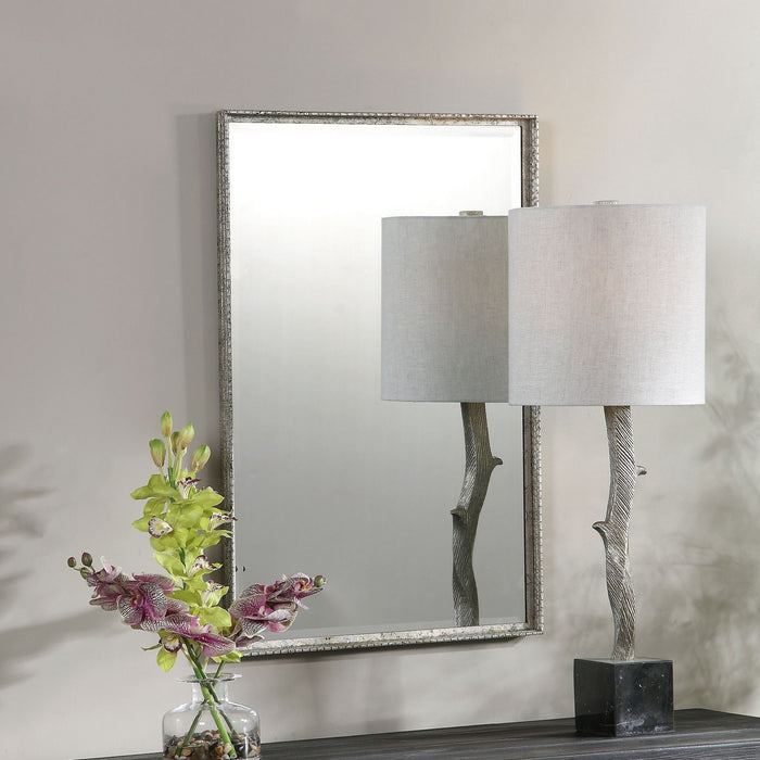 Uttermost 09590 Mirror, Aged Silver