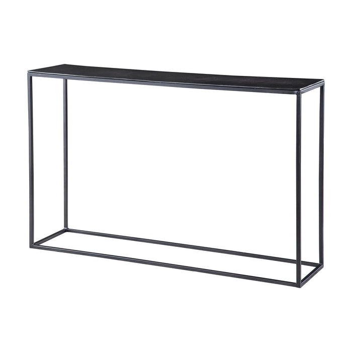 Uttermost 25051 Console Table, Aged Black Iron