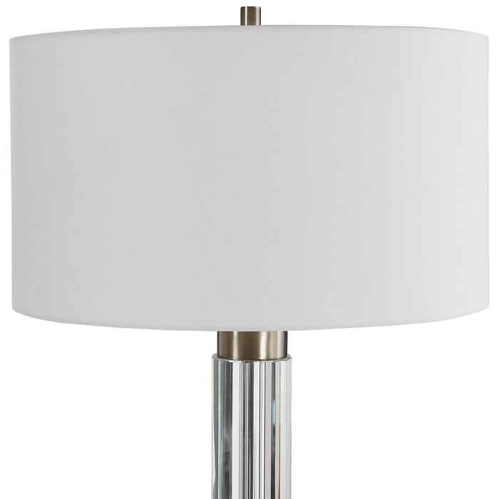 Uttermost 26361 One Light Table Lamp, Antique Brass