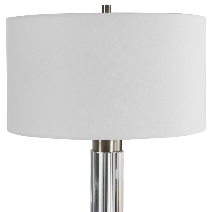 Uttermost 26361 One Light Table Lamp, Antique Brass