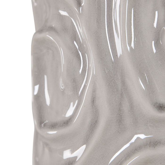 Uttermost 26379-1 One Light Table Lamp, Brushed Nickel