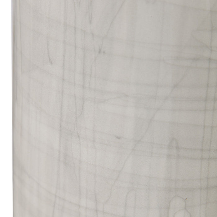 Uttermost 28214 One Light Table Lamp, Polished Nickel
