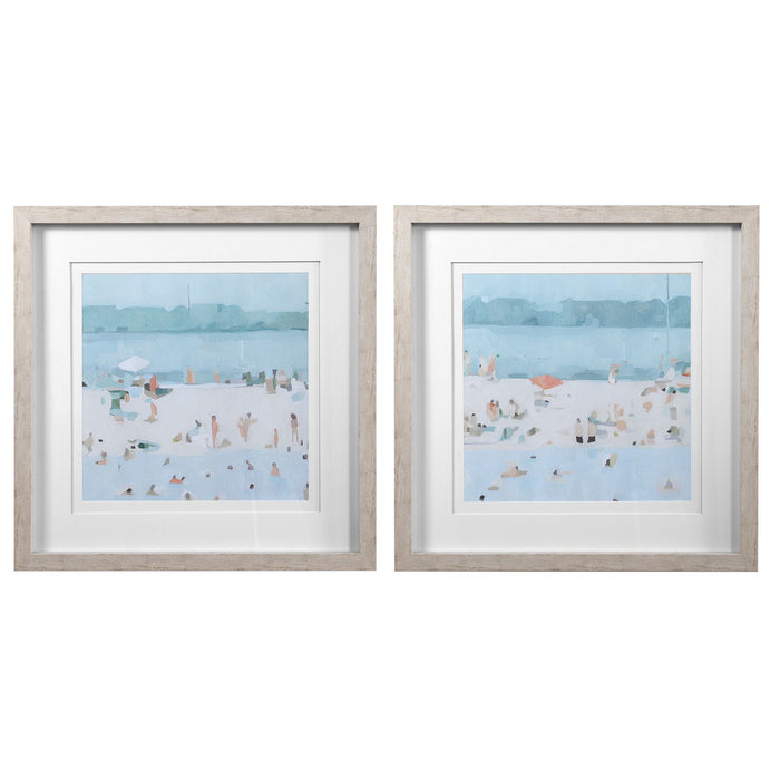 Uttermost 33695 Framed Prints, Set/2, Light Driftwood