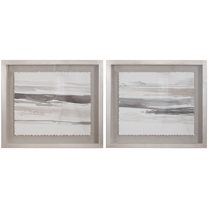 Uttermost 36114 Framed Prints, Set/2, Silver Champagne