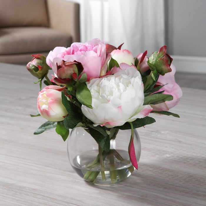 Uttermost 60145 Bouquet, Pink And Cream