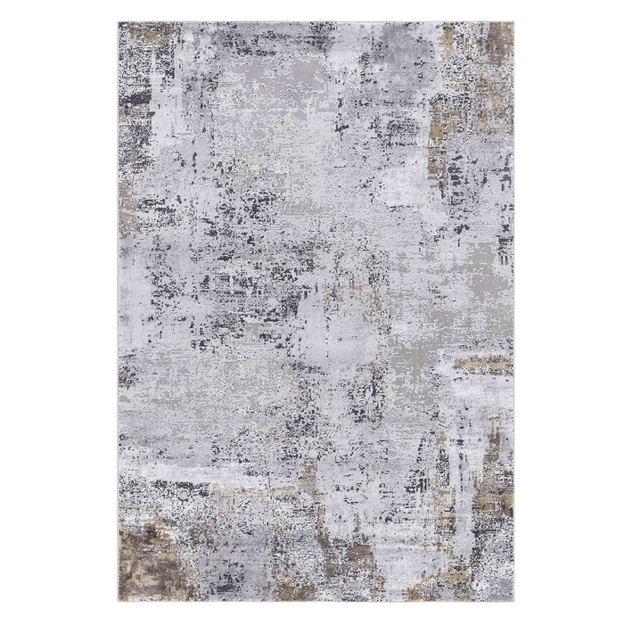 Uttermost 71505-3 Rug, Beige, Indigo Blue, And Light Gray