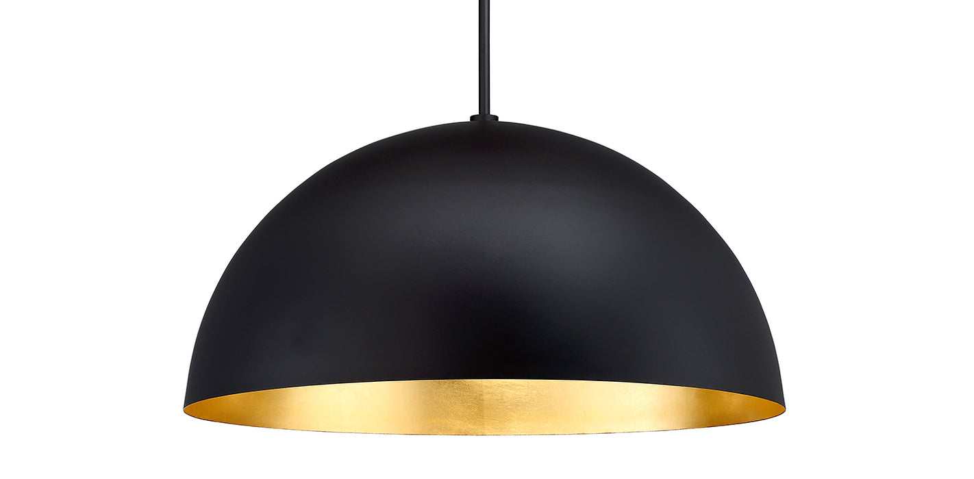 Modern Forms PD-55735-GL LED Pendant, Gold Leaf/Dark Bronze