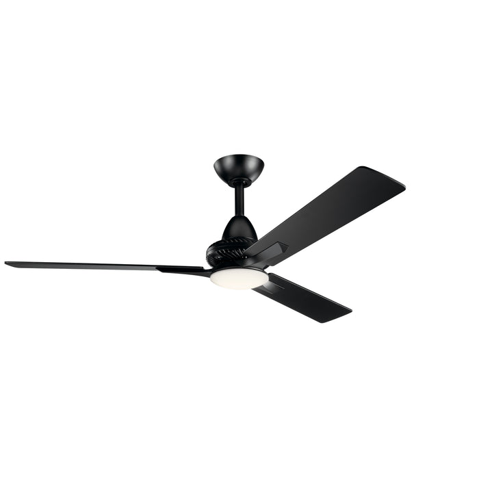 Kichler 300031SBK 52" Ceiling Fan, Satin Black