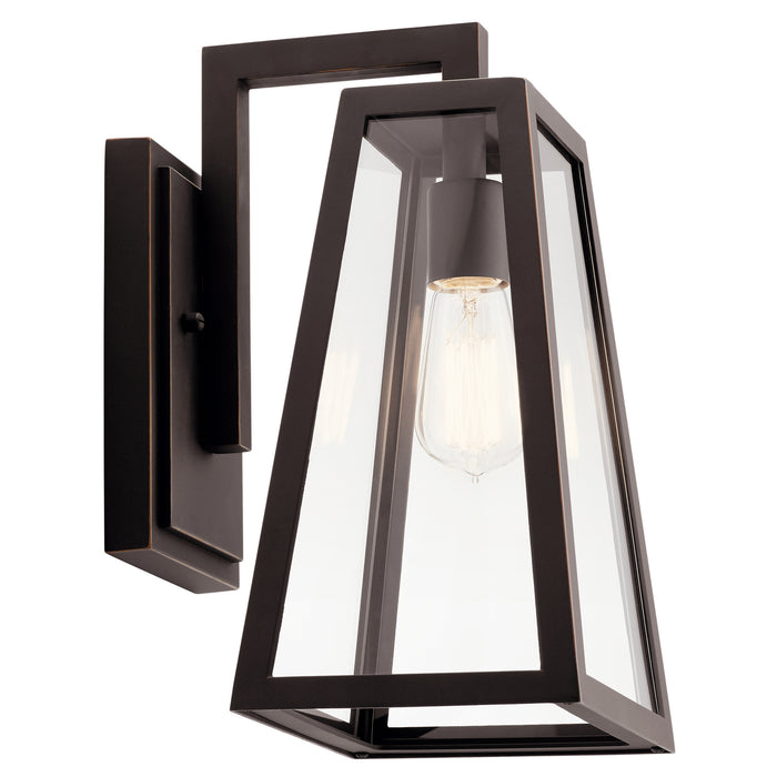 Kichler 49331RZ One Light Outdoor Wall Mount, Rubbed Bronze
