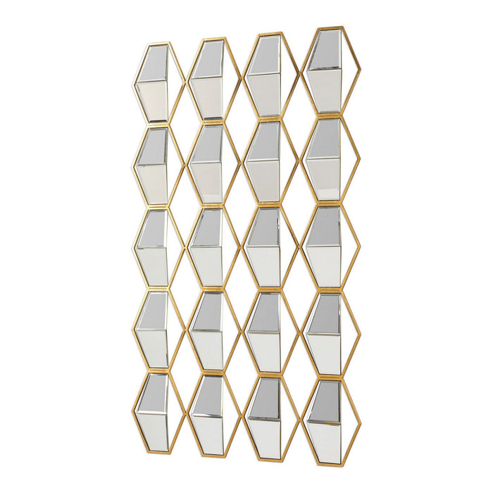 Uttermost 04151 Wall Art, Metallic Gold Leaf