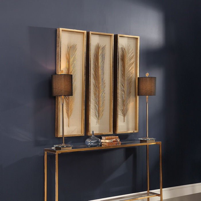 Uttermost 04176 Box Set/3, Gold Leaf