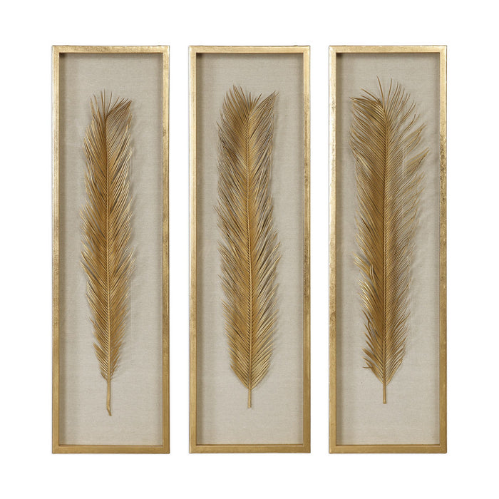 Uttermost 04176 Box Set/3, Gold Leaf