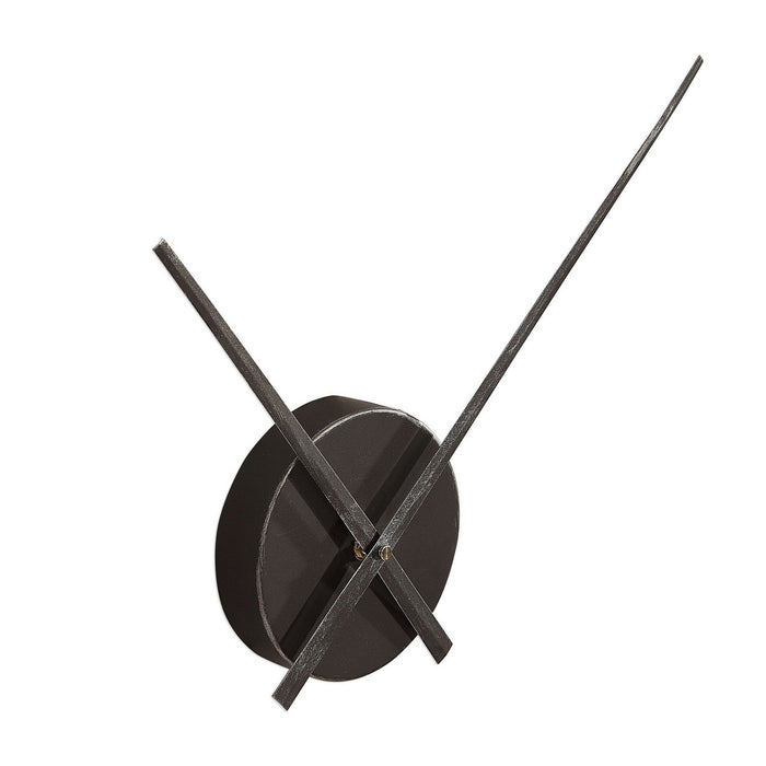 Uttermost 06454 Wall Clock, Aged Iron