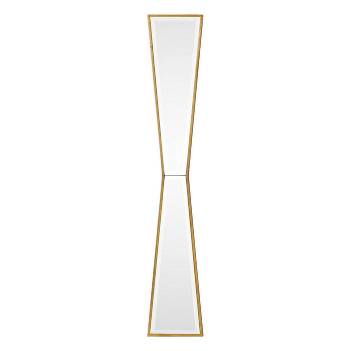 Uttermost 09381 Mirror, Antiqued Gold Leaf