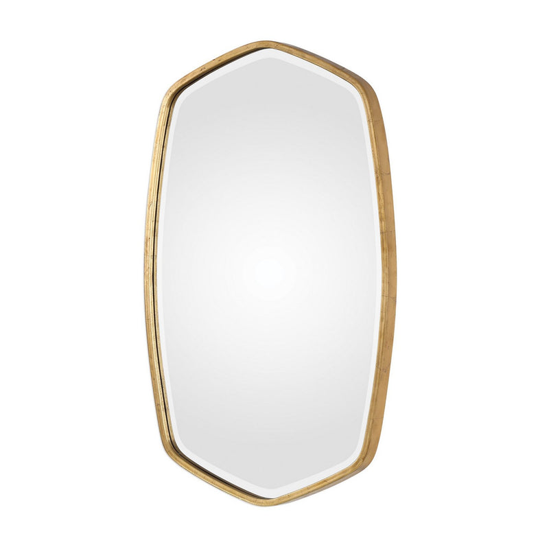 Uttermost 09382 Mirror, Antiqued Gold Leaf
