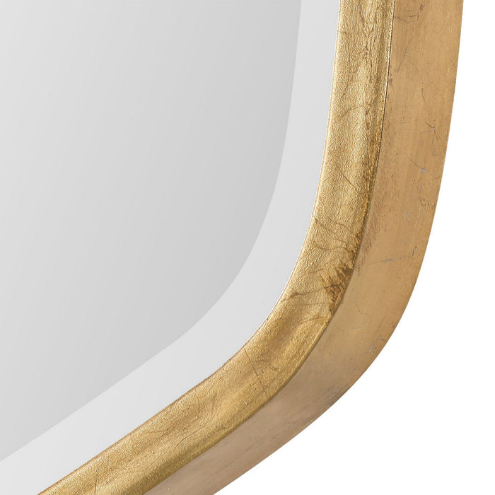 Uttermost 09382 Mirror, Antiqued Gold Leaf