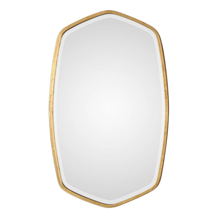 Uttermost 09382 Mirror, Antiqued Gold Leaf