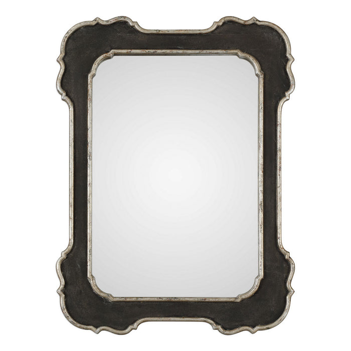 Uttermost 09386 Mirror, Antiqued Silver Leafed