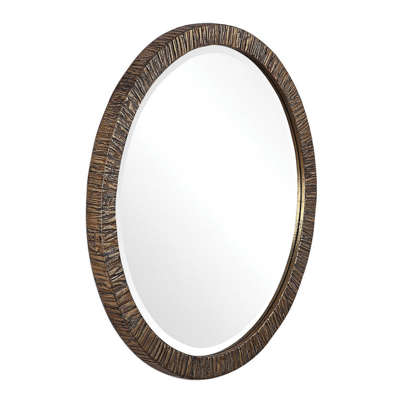 Uttermost 09459 Mirror, Solid Wood