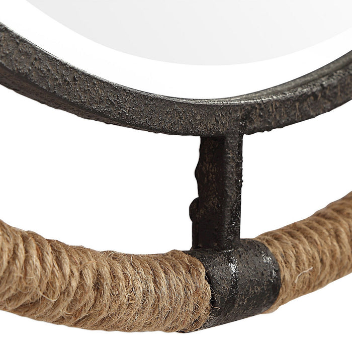 Uttermost 09475 Mirror, Forged Iron