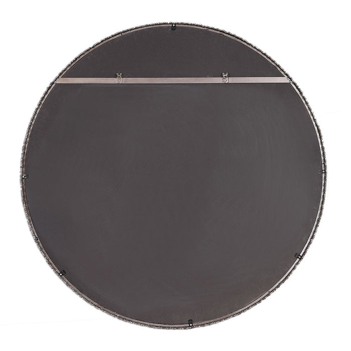 Uttermost 09496 Mirror, Burnished Steel Silver