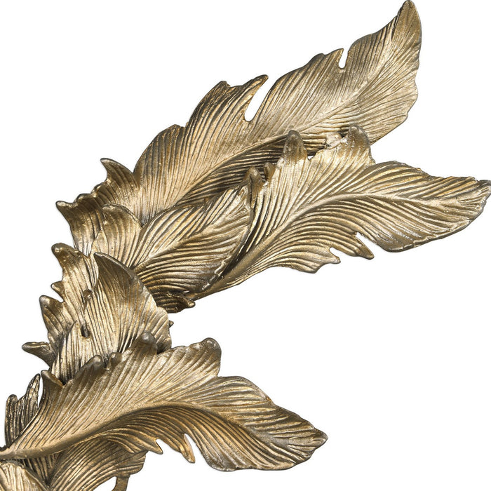 Uttermost 17513 Sculpture, Antiqued Silver Champagne