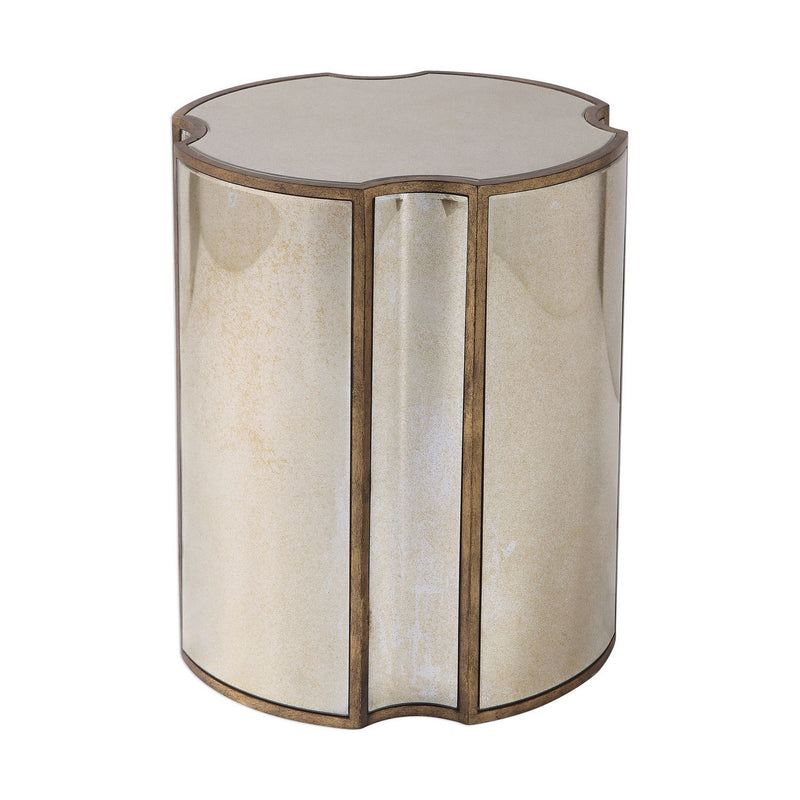Uttermost 24888 Accent Table, Antique Brass