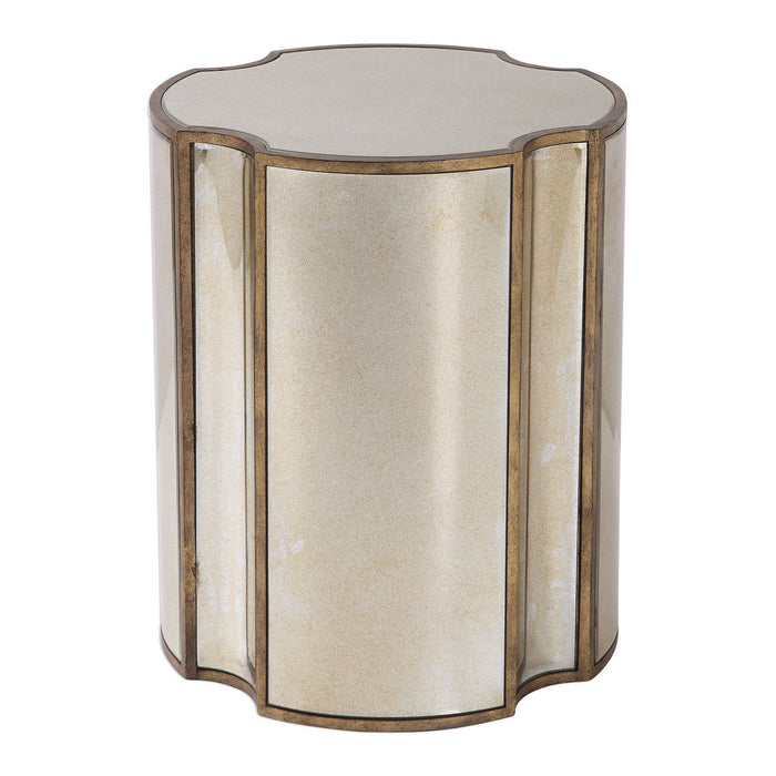 Uttermost 24888 Accent Table, Antique Brass