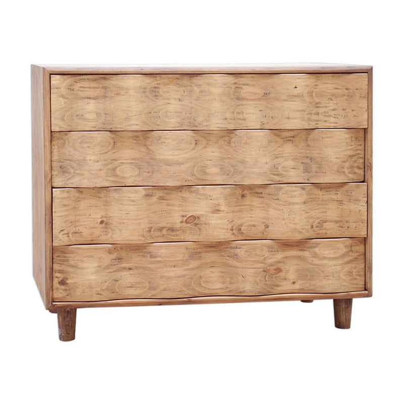 Uttermost 25337 Accent Chest, Natural Light Oak Rustic Stain