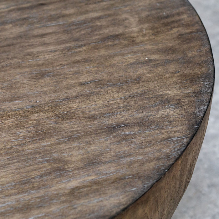 Uttermost 25433 Coffee Table, Aged Walnut