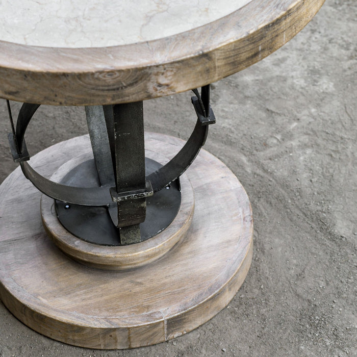 Uttermost 25841 Accent Table, Light Oak