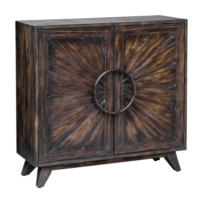 Uttermost 25842 Console Cabinet, Black