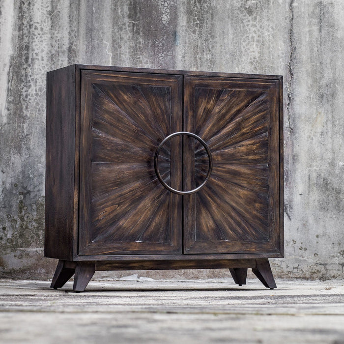 Uttermost 25842 Console Cabinet, Black