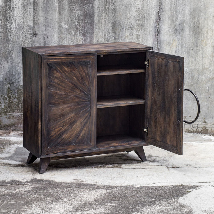 Uttermost 25842 Console Cabinet, Black