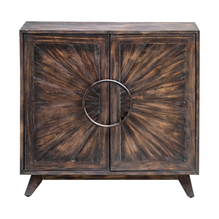 Uttermost 25842 Console Cabinet, Black