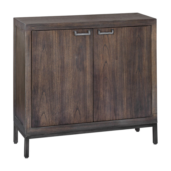 Uttermost 25866 Console Cabinet, Silver