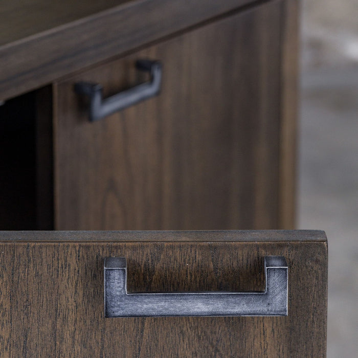 Uttermost 25866 Console Cabinet, Silver